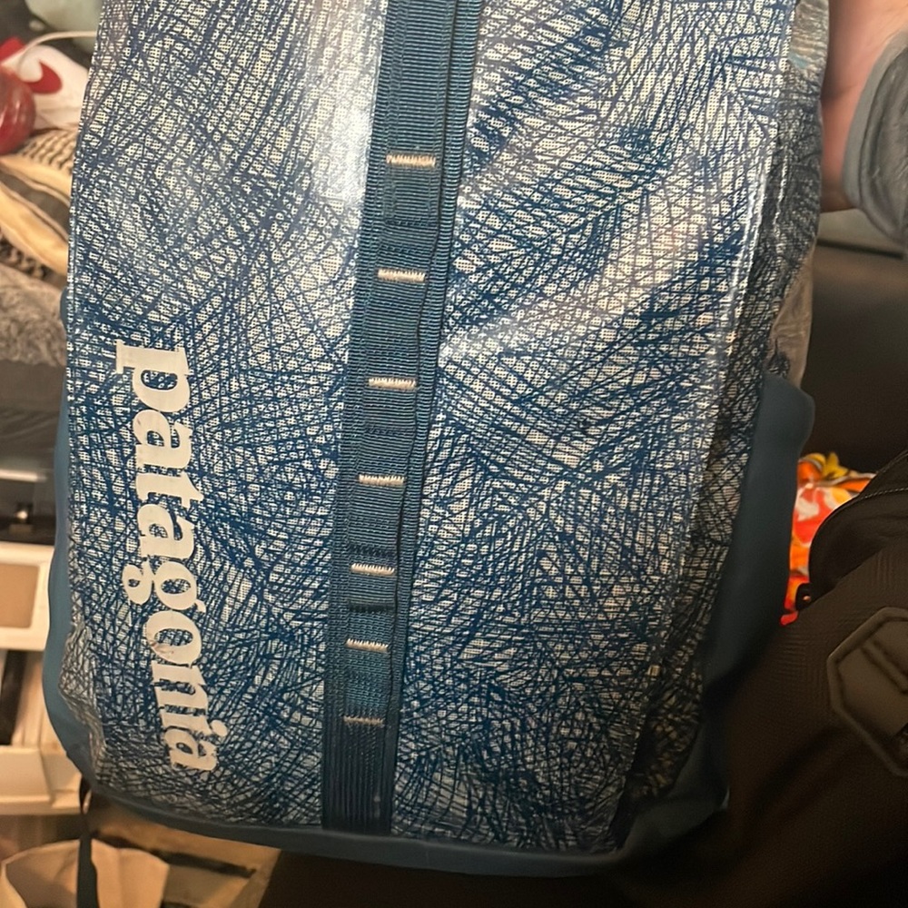 Patagonia 25l limited edition blue black hole. Like new and very cool